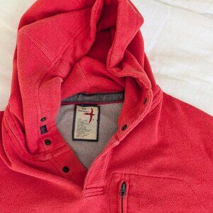 Relwen Surfmesh Hoodie - Cayenne Heather - Size M